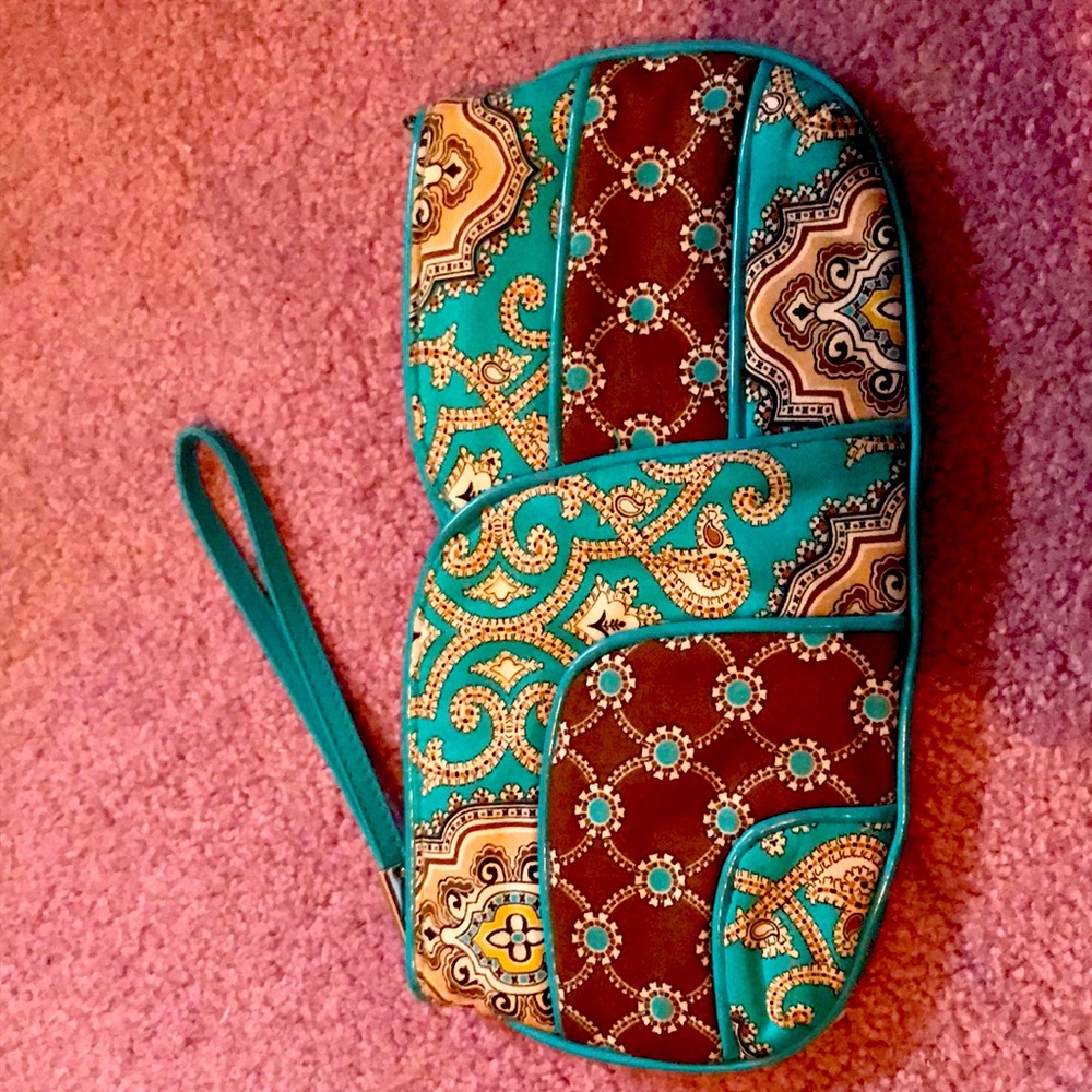 Vera Bradley wristband pocketbook size 11x5